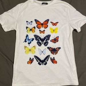 Shein Oversized Butterfly Tee